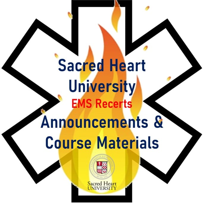 Sacred Heart University EMS Information Page