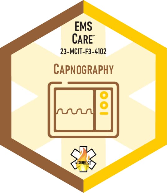 Paramedic Recert EMS Care | 23-MCIT-F3-4102 | Capnography