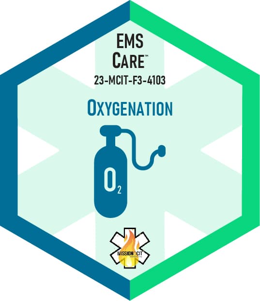 Paramedic Recert EMS Care | 23-MCIT-F3-4103 | Oxygenation