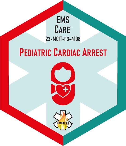 Paramedic Recert EMS Care | 23-MCIT-F3-4108  | Pediatric Cardiac Arrest