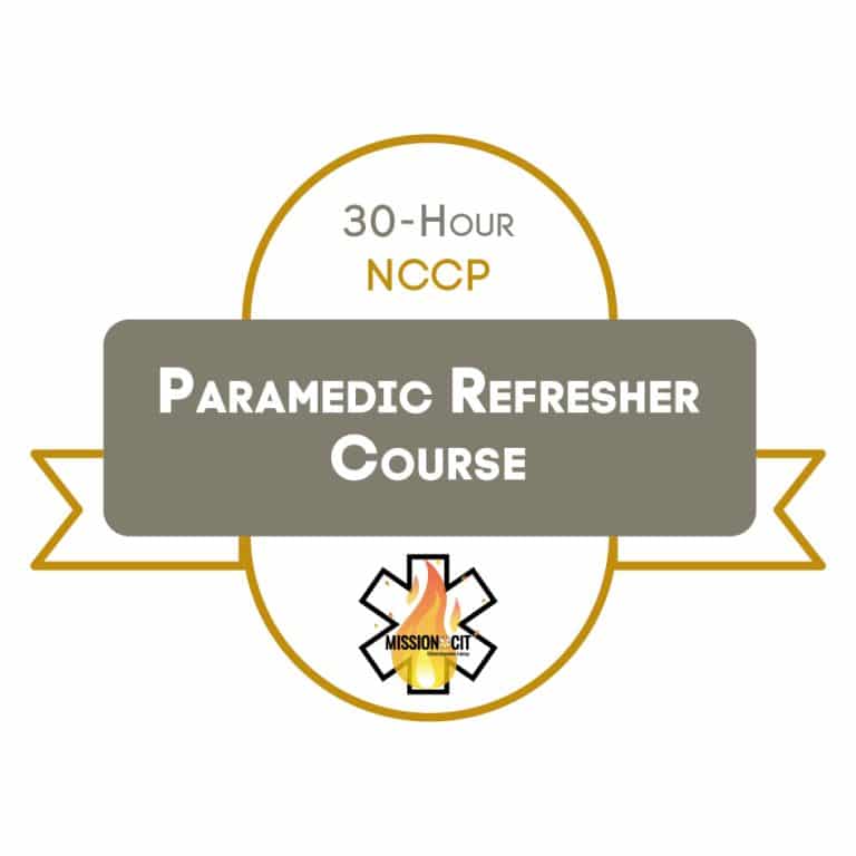 Paramedic Refresher Class | 30 Hour NCCP
